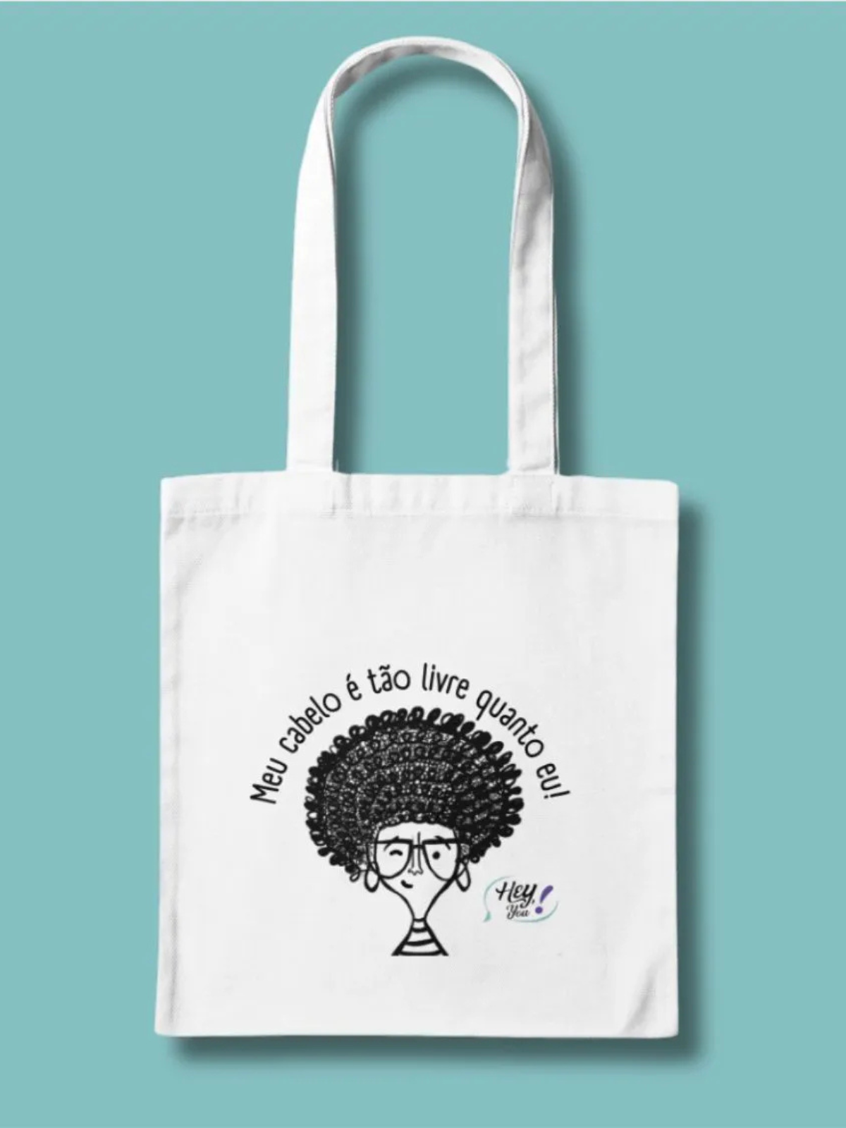 Ecobag Cabelo Livre Hey, Afrodite!
