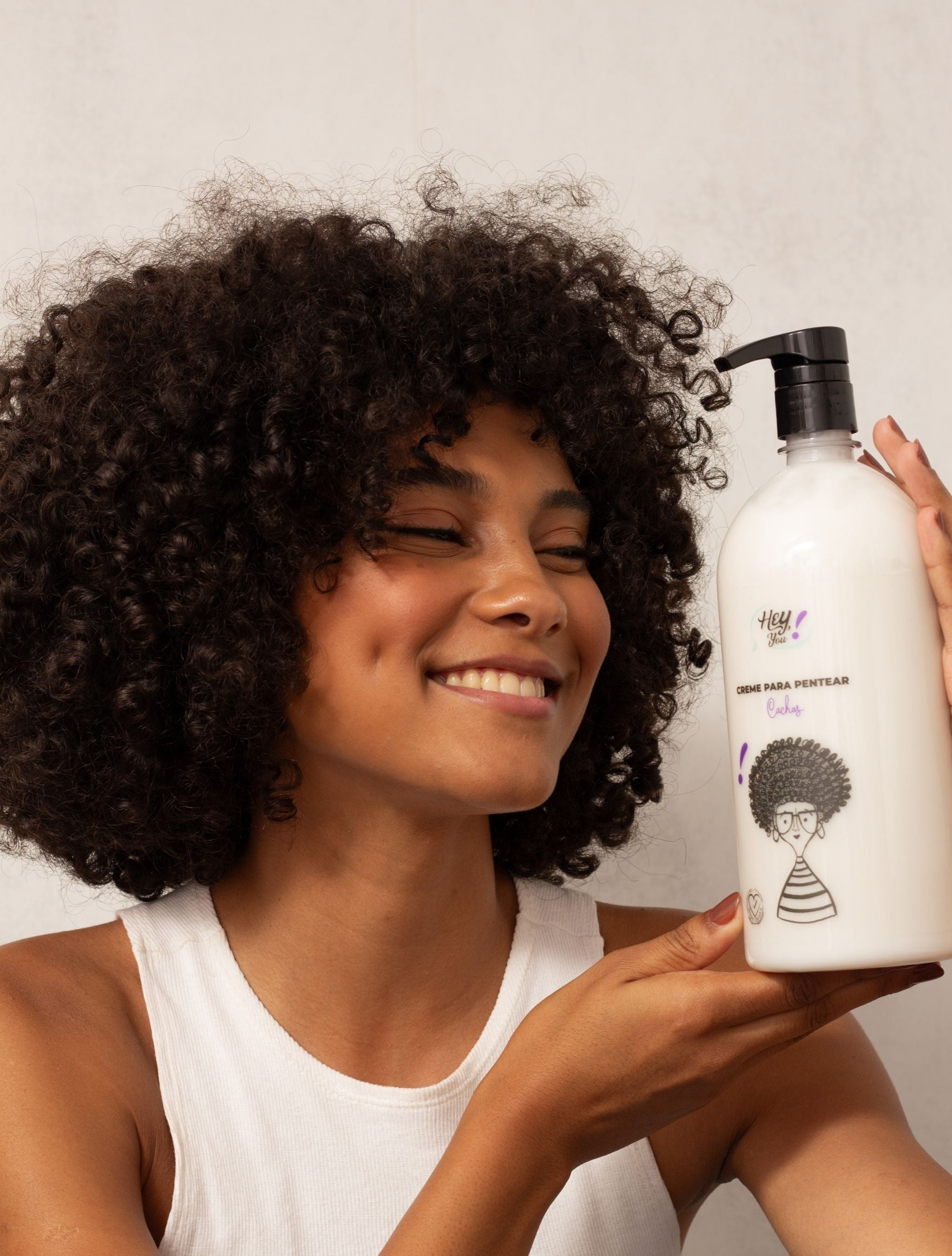 Creme para Pentear Low Poo – Definição & Super Brilho | Hey, Afrodite! 1 LITRO