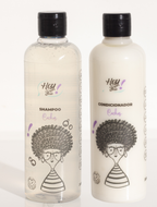 Kit Shampoo + Condicionador 300ml - Limpeza suave e nutrição profunda