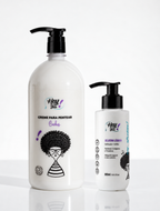 Kit Dupla Perfeita - Creme para pentear 1 LITRO + Gelatina Liquida 300ml