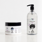 Kit Crespa Poderosa – Máscara Multifuncional 3 em 1 + Gelatina FixaBrilho 1 LITRO | Hidratação, Reconstrução e Cuidado