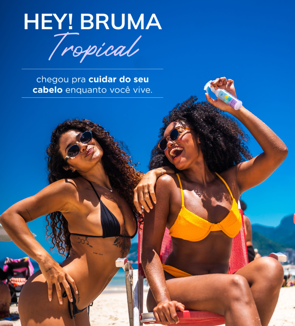 Spray Proteção Solar e Térmica - Hey, Bruma Tropical 120ml