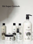 Kit Super Cuidado - Hidratação, Nutrição e Brilho para Ondulados, Cachos e Crespos