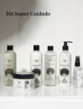 Kit Super Cuidado - Hidratação, Nutrição e Brilho para Ondulados, Cachos e Crespos