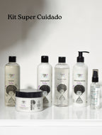 Kit Super Cuidado - Hidratação, Nutrição e Brilho para Ondulados, Cachos e Crespos