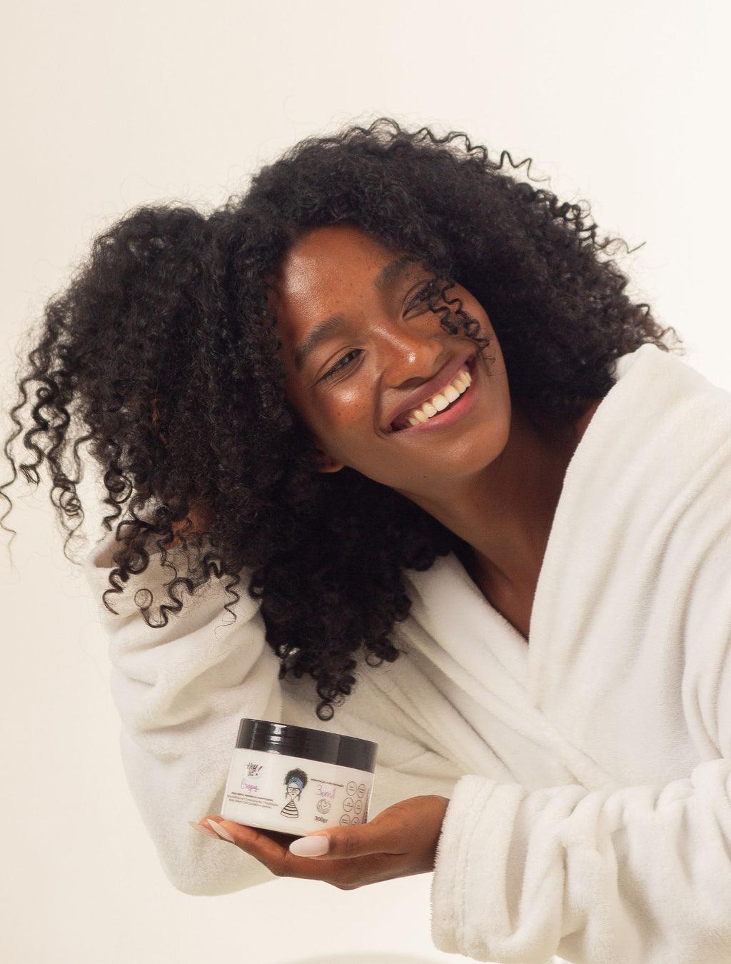 Máscara 3 em 1 – Tratamento, Condicionador e Finalizador | Hey, Afrodite! 300g