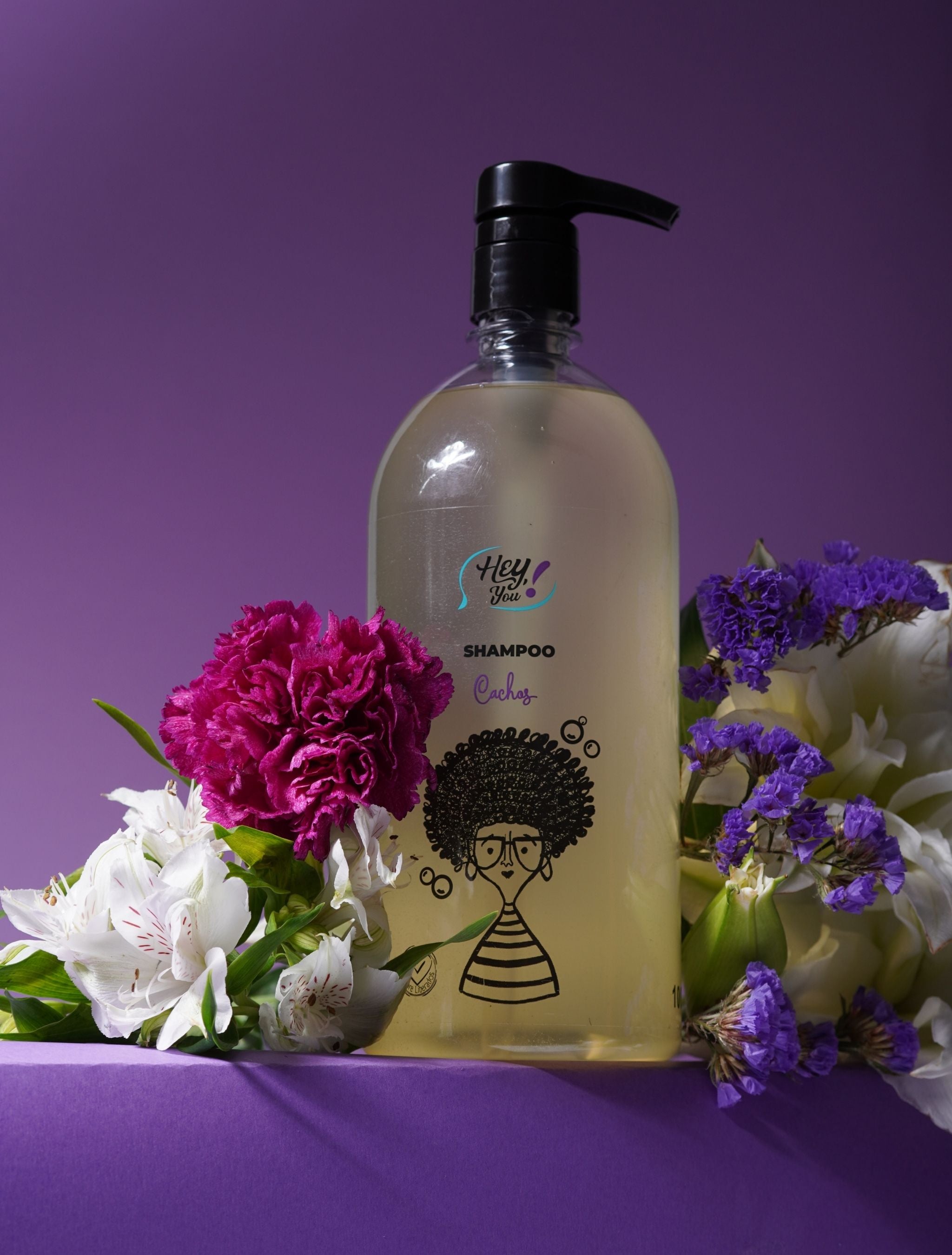 Shampoo Low Poo Limpeza Profunda – Brilho & Leveza | Hey, Afrodite! 1 Litro