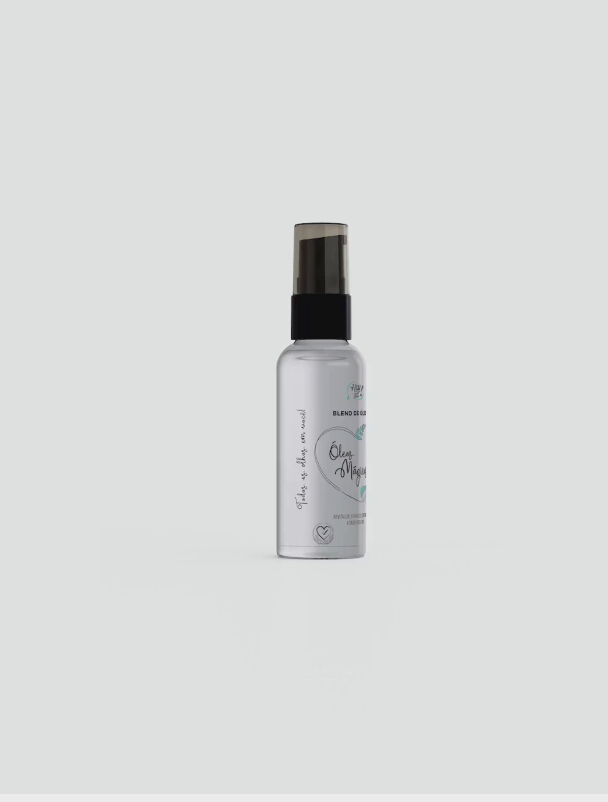 Blend de Óleos Mágicos – Brilho, Nutrição, Proteção & Antifrizz | Hey, Cuidado! 60ml