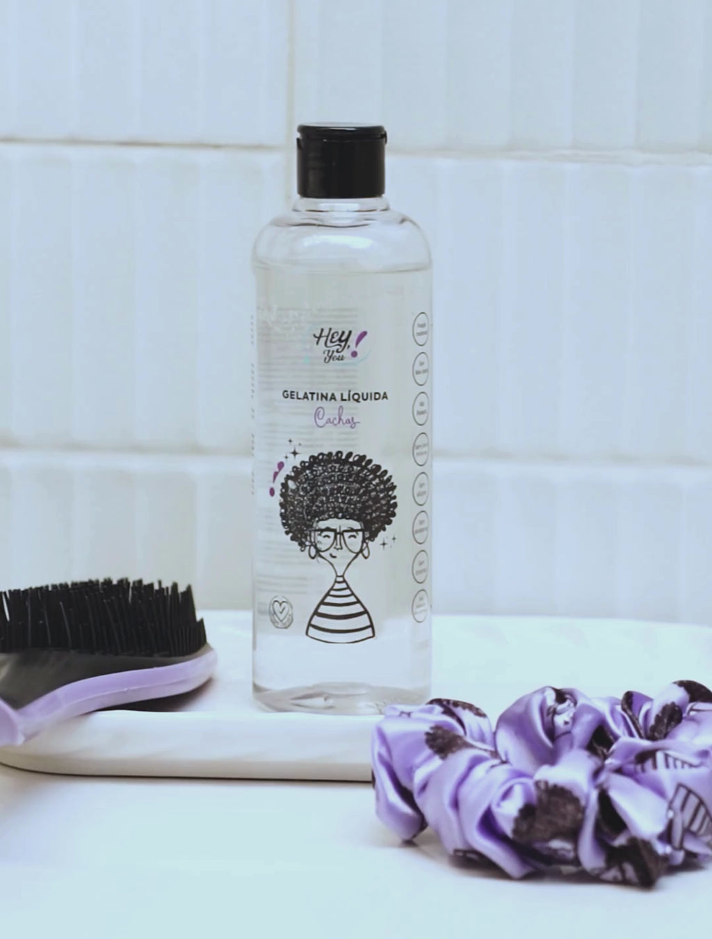 Gelatina Líquida FixaBrilho – Definição & Fixação Natural | Hey, Afrodite! 300ml