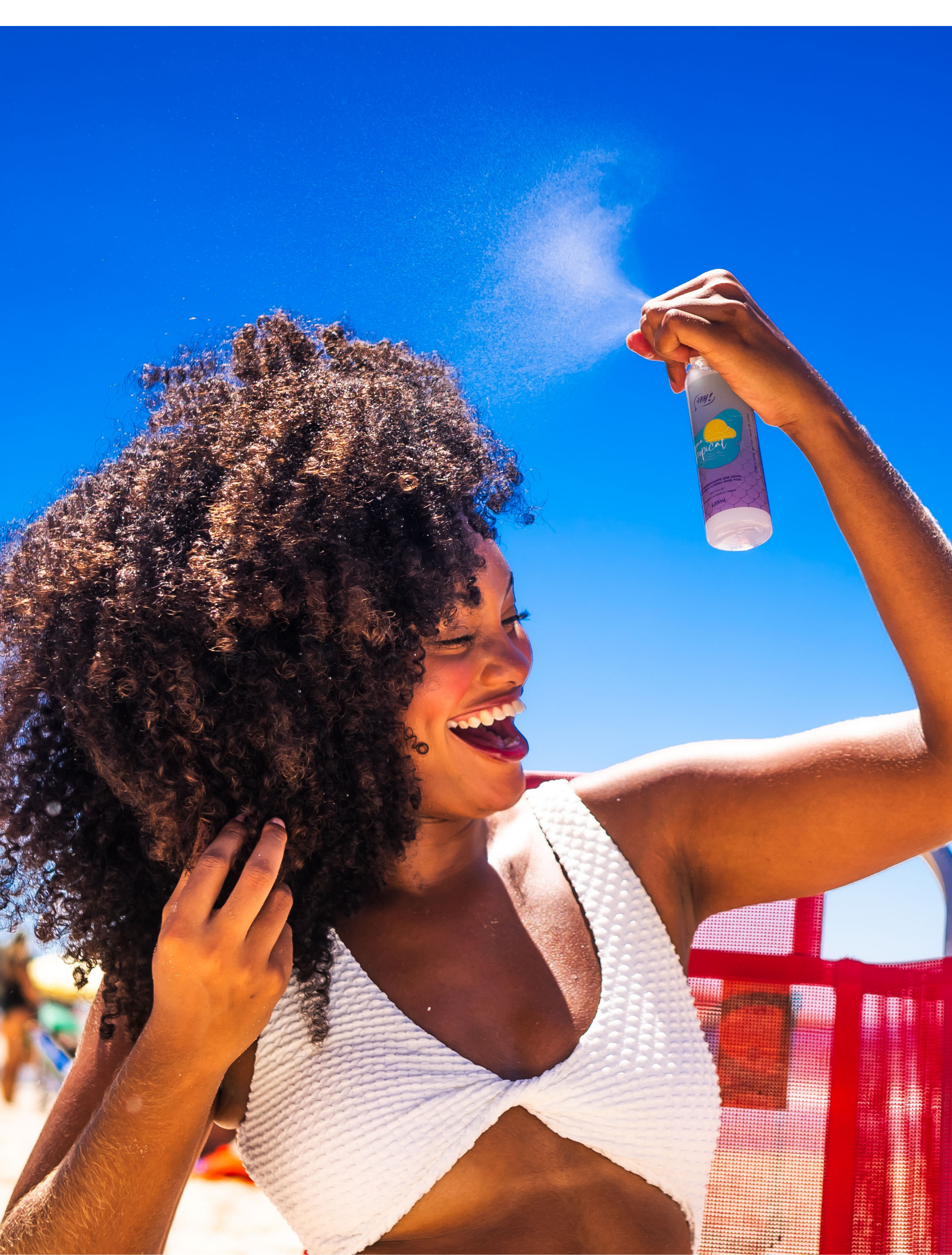 Kit #PartiuPraia - Spray Proteção 120ml + Blend de Óleos 60ml