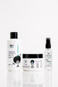 Kit Restauração Completa – Shampoo + Máscara 3 em 1 + Óleo | Limpeza, Hidratação e Nutrição